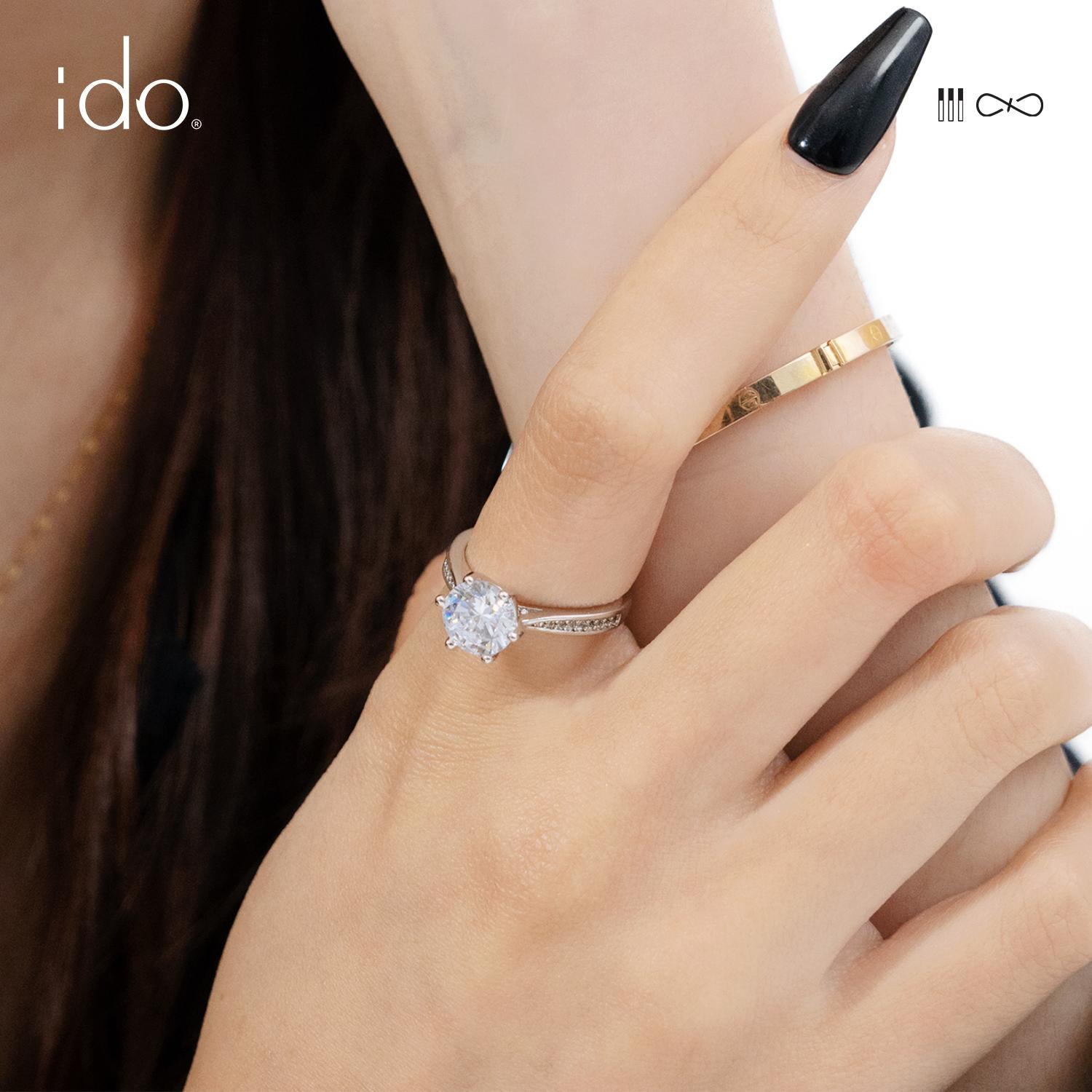 Only You Ring - R11 Silver 925 Moissanite