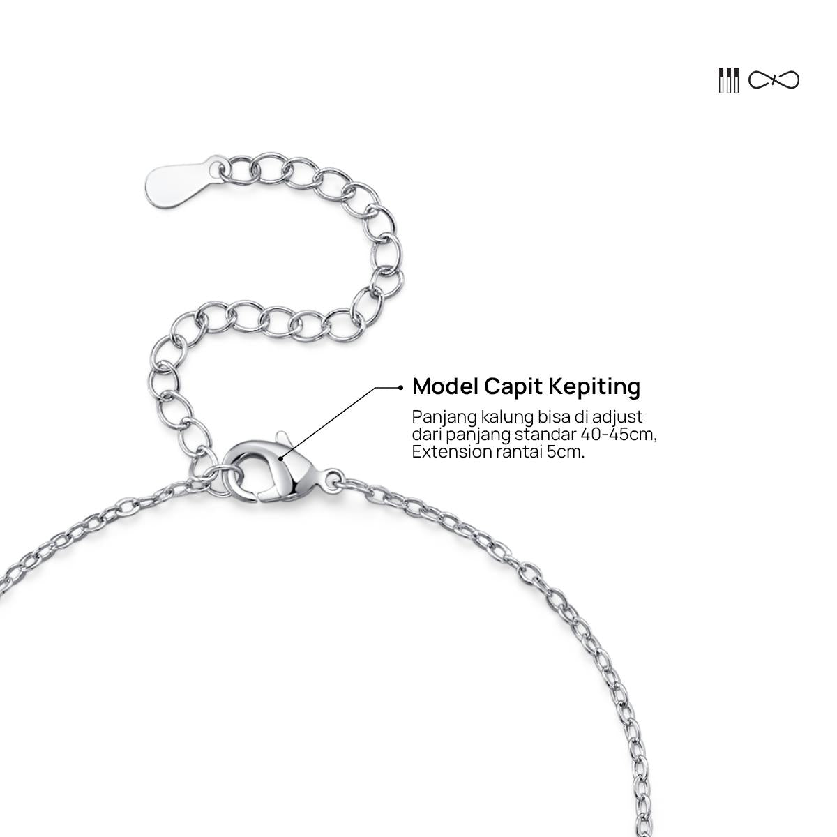 Sunflower Necklace - N07 Silver 925 Moissanite